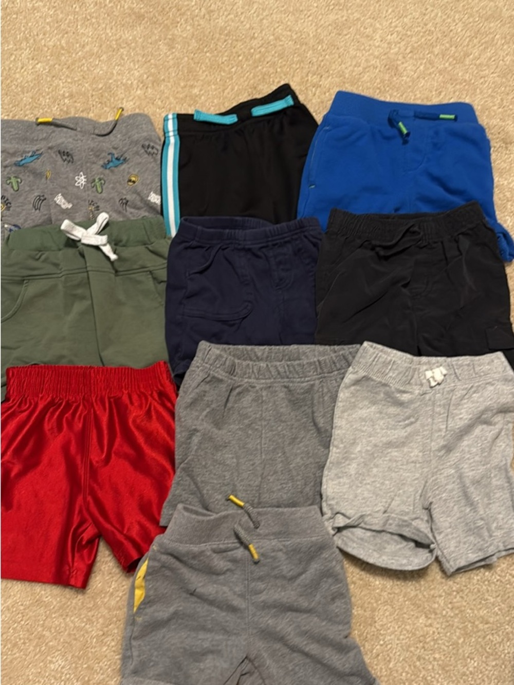Kids 10-Pack Mixed Color Bottoms - Assorted Colors
